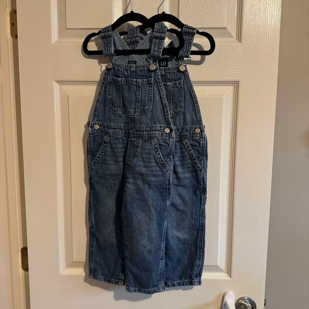 GAP Kids Blue Denim Overalls
